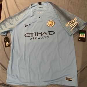NWT 18/19 NIKE Manchester City Home Breathe Jersey